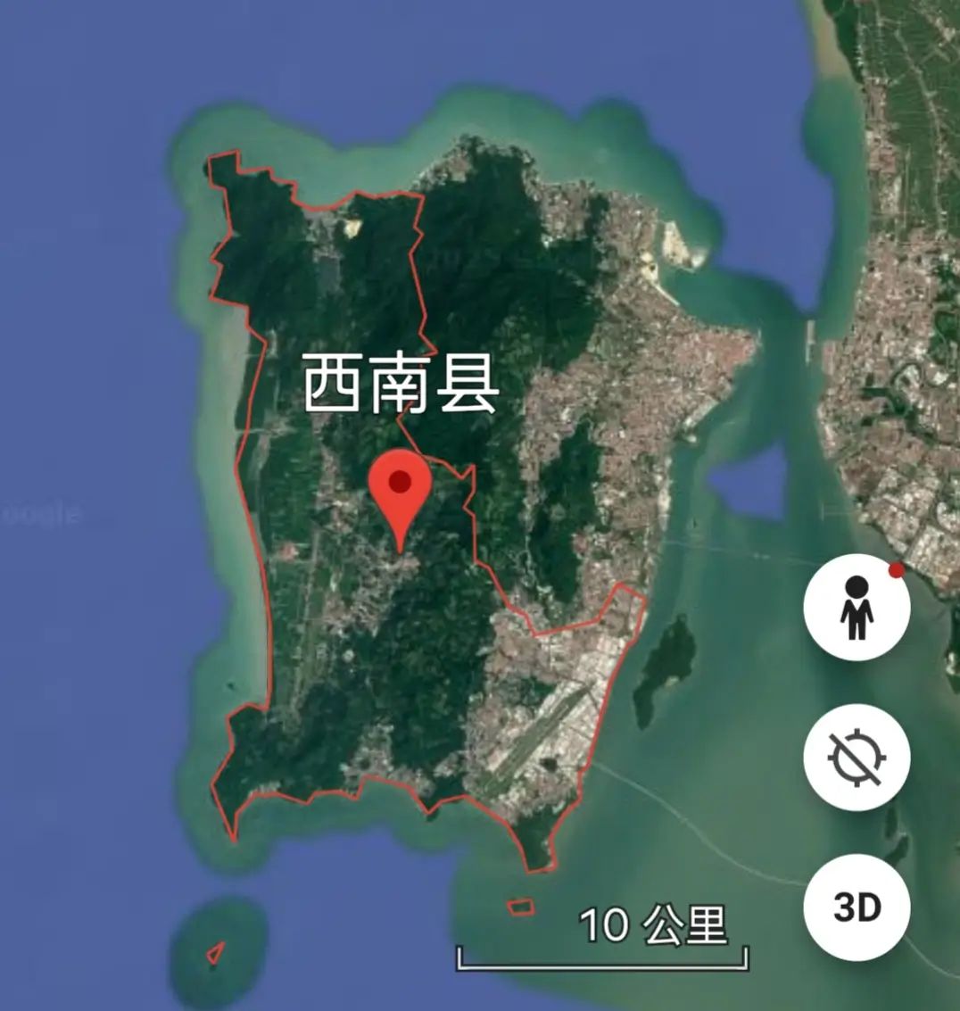 西南区域的范围